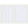 Pricing Tilt-and-Turn 1980x1350 mm REHAU ENERGY-SAVING SYNEGO MD RAL 9016 Traffic white two-sided