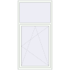 Pricing Tilt-and-Turn 1000x2000 mm REHAU OPTIMUM EURO-DESIGN 70 RAL 9016 Traffic white two-sided