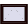 Pricing Tilt-and-Turn 850x550 mm REHAU OPTIMUM EURO-DESIGN 70 CHOCOLATE_BROWN two-sided
