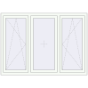 Pricing Tilt-and-Turn 1750x1250 mm REHAU OPTIMUM EURO-DESIGN 70 RAL 9016 Traffic white two-sided