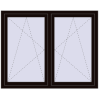 Ustalenie cen Okna skrzydłowe 1500x1175 mm REHAU ENERGY-SAVING SYNEGO MD BLACK_BROWN zewnętrzny