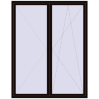 Pricing Tilt-and-Turn 1800x2300 mm REHAU ENERGY-SAVING SYNEGO MD BLACK_BROWN two-sided