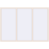 Pricing Tilt-and-Turn 2700x1900 mm REHAU OPTIMUM EURO-DESIGN 70 CREAME_WHITE_50L-2 two-sided