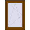 Pricing Tilt-and-Turn 800x1200 mm REHAU ENERGY-SAVING SYNEGO MD GOLDEN OAK two-sided