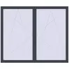 Pricing Tilt-and-Turn 2650x2200 mm REHAU OPTIMUM EURO-DESIGN 70 ANTHRACITE_GREY_STRUKTURAL external