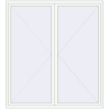 Pricing Tilt-and-Turn 2000x2200 mm REHAU OPTIMUM EURO-DESIGN 70 RAL 9016 Traffic white two-sided