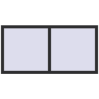 Pricing Tilt-and-Turn 1600x800 mm REHAU OPTIMUM EURO-DESIGN 70 ANTHRACITE_GREY_GLATT two-sided