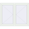 Pricing Tilt-and-Turn 1500x1200 mm REHAU OPTIMUM EURO-DESIGN 70 RAL 9016 Traffic white two-sided