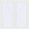 Pricing Tilt-and-Turn 1650x1650 mm REHAU OPTIMUM EURO-DESIGN 70 RAL 9016 Traffic white two-sided
