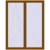 Pricing Tilt-and-Turn 1800x2300 mm REHAU ENERGY-SAVING SYNEGO MD GOLDEN OAK two-sided