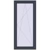 Pricing Tilt-and-Turn 745x1650 mm REHAU OPTIMUM EURO-DESIGN 70 ANTHRACITE_GREY_STRUKTURAL external