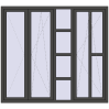 Pricing Tilt-and-Turn 2000x1800 mm REHAU RENOVATION EURO 70 BASALT_GREY two-sided