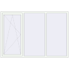 Pricing Tilt-and-Turn 2215x1500 mm REHAU OPTIMUM EURO-DESIGN 70 RAL 9016 Traffic white two-sided