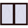 Pricing Tilt-and-Turn 1755x1445 mm REHAU ENERGY-SAVING SYNEGO MD CHOCOLATE_BROWN external
