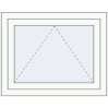 Pricing Tilt-and-Turn 800x600 mm REHAU OPTIMUM EURO-DESIGN 70 RAL 9016 Traffic white two-sided