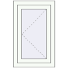 Pricing Tilt-and-Turn 520x830 mm EPSILON OPTIMA RAL 9016 Traffic white two-sided