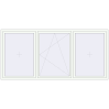 Pricing Tilt-and-Turn 3000x1400 mm REHAU OPTIMUM EURO-DESIGN 70 RAL 9016 Traffic white two-sided