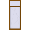 Pricing Tilt-and-Turn 1000x2500 mm REHAU OPTIMUM EURO-DESIGN 70 GOLDEN OAK external