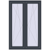 Ustalenie cen Okna skrzydłowe 1005x1505 mm REHAU ENERGY-SAVING SYNEGO MD ANTHRACITE_GREY_STRUKTURAL zewnętrzny