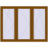 Pricing Tilt-and-Turn 2000x1500 mm REHAU OPTIMUM EURO-DESIGN 70 GOLDEN OAK two-sided