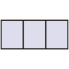Pricing Tilt-and-Turn 3200x1400 mm REHAU OPTIMUM EURO-DESIGN 70 BLACK_BROWN two-sided
