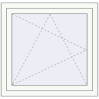 Pricing Tilt-and-Turn 940x860 mm REHAU OPTIMUM EURO-DESIGN 70 RAL 9016 Traffic white two-sided