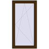 Ustalenie cen Okna skrzydłowe 850x1650 mm CLASICTHERM 70 DARK_OAK zewnętrzny