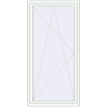 Pricing Tilt-and-Turn 1000x2000 mm KORSA ENERGY-SAVING REHAU SYNEGO MD