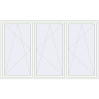 Pricing Tilt-and-Turn 2650x1600 mm REHAU ENERGY-SAVING SYNEGO MD RAL 9016 Traffic white two-sided