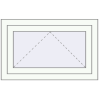 Pricing Tilt-and-Turn 800x450 mm REHAU OPTIMUM EURO-DESIGN 70 RAL 9016 Traffic white two-sided