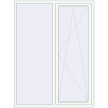 Pricing Tilt-and-Turn 1500x2000 mm ALU STANDARD 72 RAL 9016 Traffic white two-sided