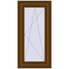 Ustalenie cen Okna skrzydłowe 500x1000 mm EPSILON OPTIMA WALNUT zewnętrzny