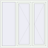 Pricing Tilt-and-Turn 1500x1500 mm REHAU OPTIMUM EURO-DESIGN 70 RAL 9016 Traffic white two-sided