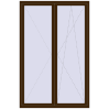 Pricing Tilt-and-Turn 1500x2300 mm REHAU ENERGY-SAVING SYNEGO MD DARK_OAK two-sided