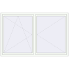 Pricing Tilt-and-Turn 2200x1400 mm REHAU OPTIMUM EURO-DESIGN 70 RAL 9016 Traffic white two-sided