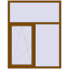 Pricing Tilt-and-Turn 1455x1850 mm KORSA ENERGY-SAVING REHAU SYNEGO MD