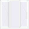 Pricing Tilt-and-Turn 1800x1800 mm REHAU OPTIMUM EURO-DESIGN 70 RAL 9016 Traffic white two-sided