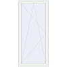 Pricing Tilt-and-Turn 1100x2350 mm REHAU ENERGY-SAVING SYNEGO MD RAL 9016 Traffic white two-sided