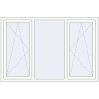 Pricing Tilt-and-Turn 1780x1220 mm REHAU ENERGY-SAVING SYNEGO MD RAL 9016 Traffic white two-sided