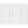Pricing Tilt-and-Turn 1350x1000 mm REHAU OPTIMUM EURO-DESIGN 70 RAL 9016 Traffic white two-sided