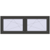 Pricing Tilt-and-Turn 1770x635 mm REHAU ENERGY-SAVING SYNEGO MD BASALT_GREY two-sided