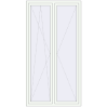 Pricing Tilt-and-Turn 1230x2350 mm REHAU ENERGY-SAVING SYNEGO MD RAL 9016 Traffic white two-sided