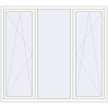 Pricing Tilt-and-Turn 2000x1800 mm REHAU ENERGY-SAVING SYNEGO MD RAL 9016 Traffic white two-sided