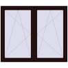 Ustalenie cen Okna skrzydłowe 1710x1400 mm REHAU ENERGY-SAVING SYNEGO MD CHOCOLATE_BROWN zewnętrzny