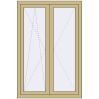 Pricing Tilt-and-Turn 1000x1500 mm ALU STANDARD 72 RAL 1000 Green beige two-sided