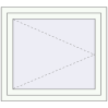 Pricing Tilt-and-Turn 940x840 mm REHAU ENERGY-SAVING SYNEGO MD RAL 9016 Traffic white two-sided