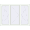 Pricing Tilt-and-Turn 2050x1500 mm REHAU OPTIMUM EURO-DESIGN 70 RAL 9016 Traffic white two-sided