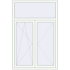 Pricing Tilt-and-Turn 1170x1775 mm REHAU OPTIMUM EURO-DESIGN 70 RAL 9016 Traffic white two-sided