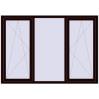 Pricing Tilt-and-Turn 2000x1400 mm REHAU OPTIMUM EURO-DESIGN 70 CHOCOLATE_BROWN two-sided