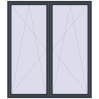 Ustalenie cen Okna skrzydłowe 2000x2300 mm REHAU ENERGY-SAVING SYNEGO MD ANTHRACITE_GREY_STRUKTURAL dwustronny